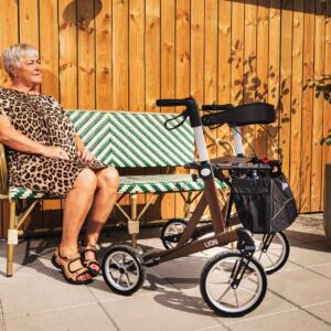 Rollator Lion - Voor ongelijk terrein Rollator Lion - Voor ongelijk terrein
