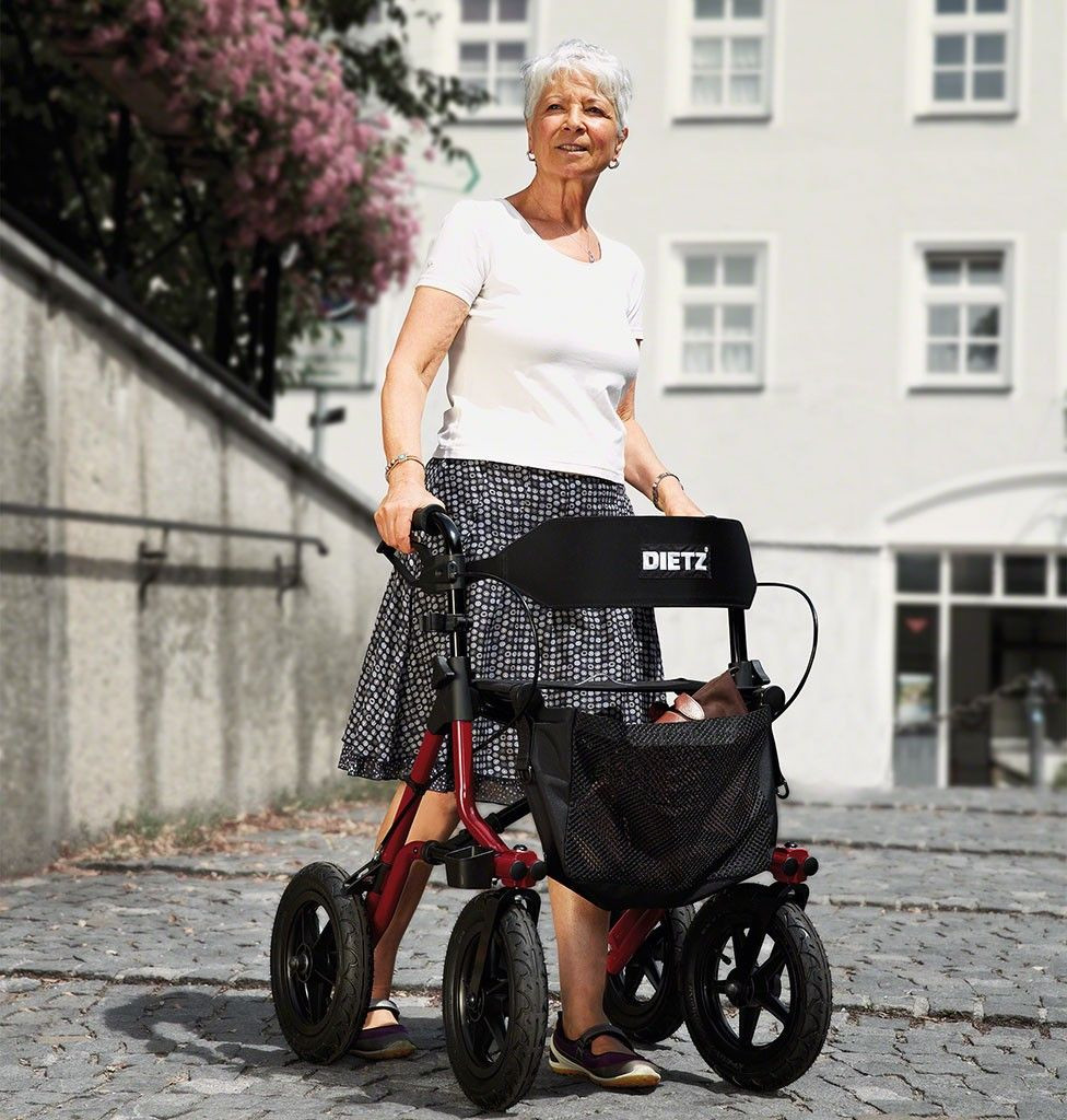 Taime XC Dietz rollator in de praktijk