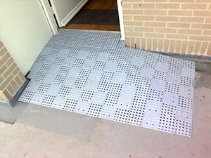 Modulaire hellingbaan - vlak met hoeken Modulaire hellingbaan - vlak met hoeken