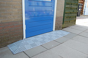 Modulaire hellingbaan - vlak met hoeken Modulaire hellingbaan - vlak met hoeken