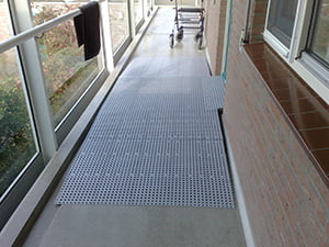 Modulaire hellingbaan - vlak met hoeken Modulaire hellingbaan - vlak met hoeken