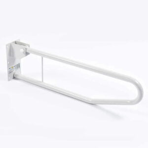 Toiletbeugel opklapbaar - Toiletsteun wandbeugel wit (70 cm) Toiletbeugel opklapbaar - Toiletsteun wandbeugel wit (70 cm)
