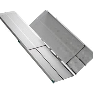 244 cm - Uitschuifbare en opvouwbare oprijplaat 244 cm - Uitschuifbare en opvouwbare oprijplaat
