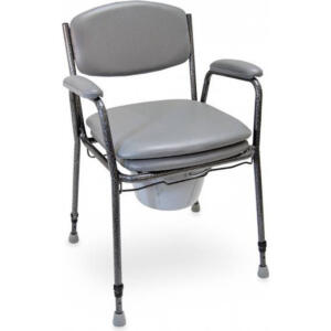 Commode stoel - toilet stoel - 130 kg draaggewicht Commode stoel - toilet stoel - 130 kg draaggewicht
